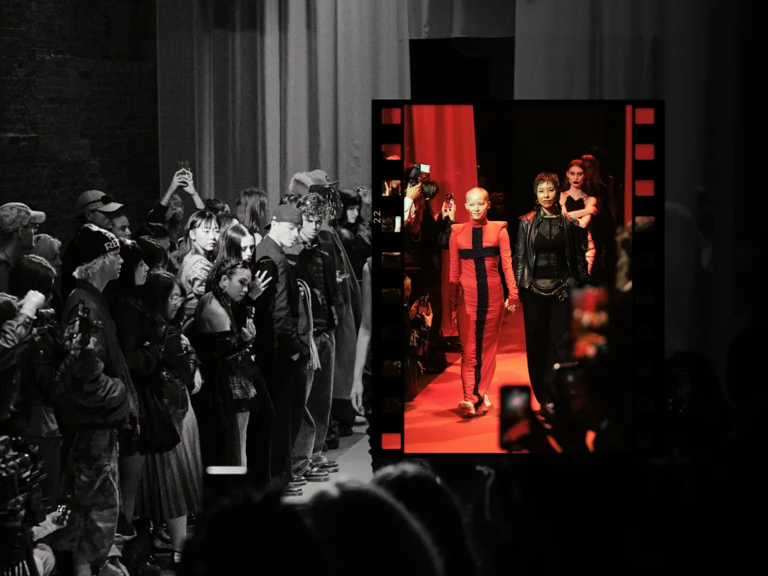 Runway image representing Salient's 2025 London Fashion Week appearance